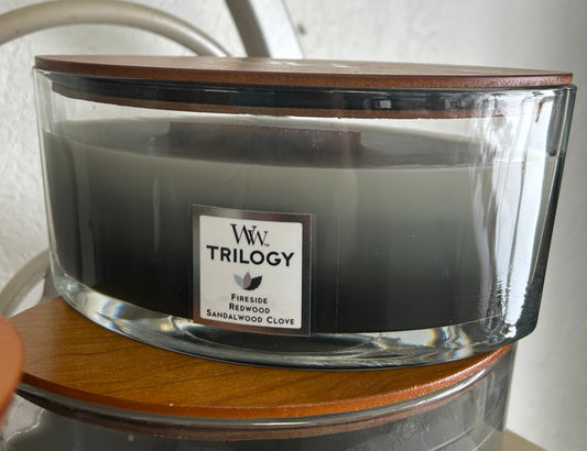 Large WoodWick Candle